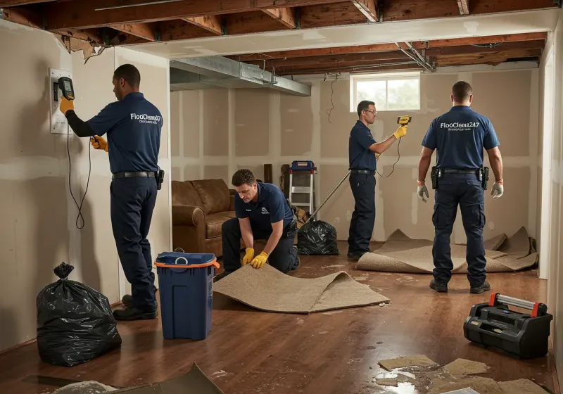 Flood DamageMaterial Assessment and Debris Removal process in Forest Glen, MD